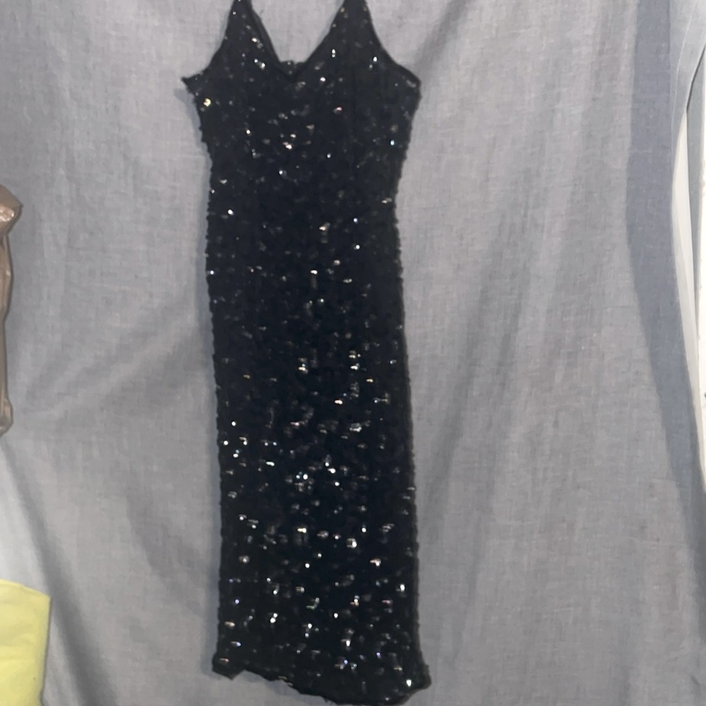 GANNI Mini Dress With Sequins